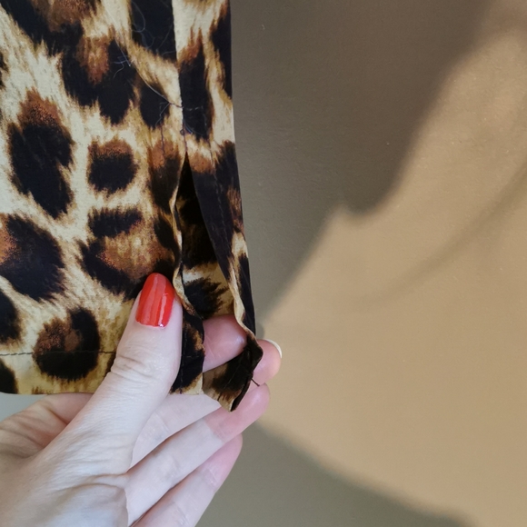 Buffalo animal print size large pants - Picture 3 of 8